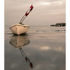 das Boot am Strand 