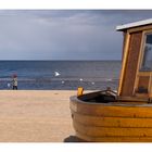 das Boot am Strand 