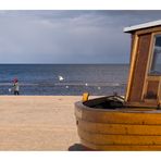 das Boot am Strand 