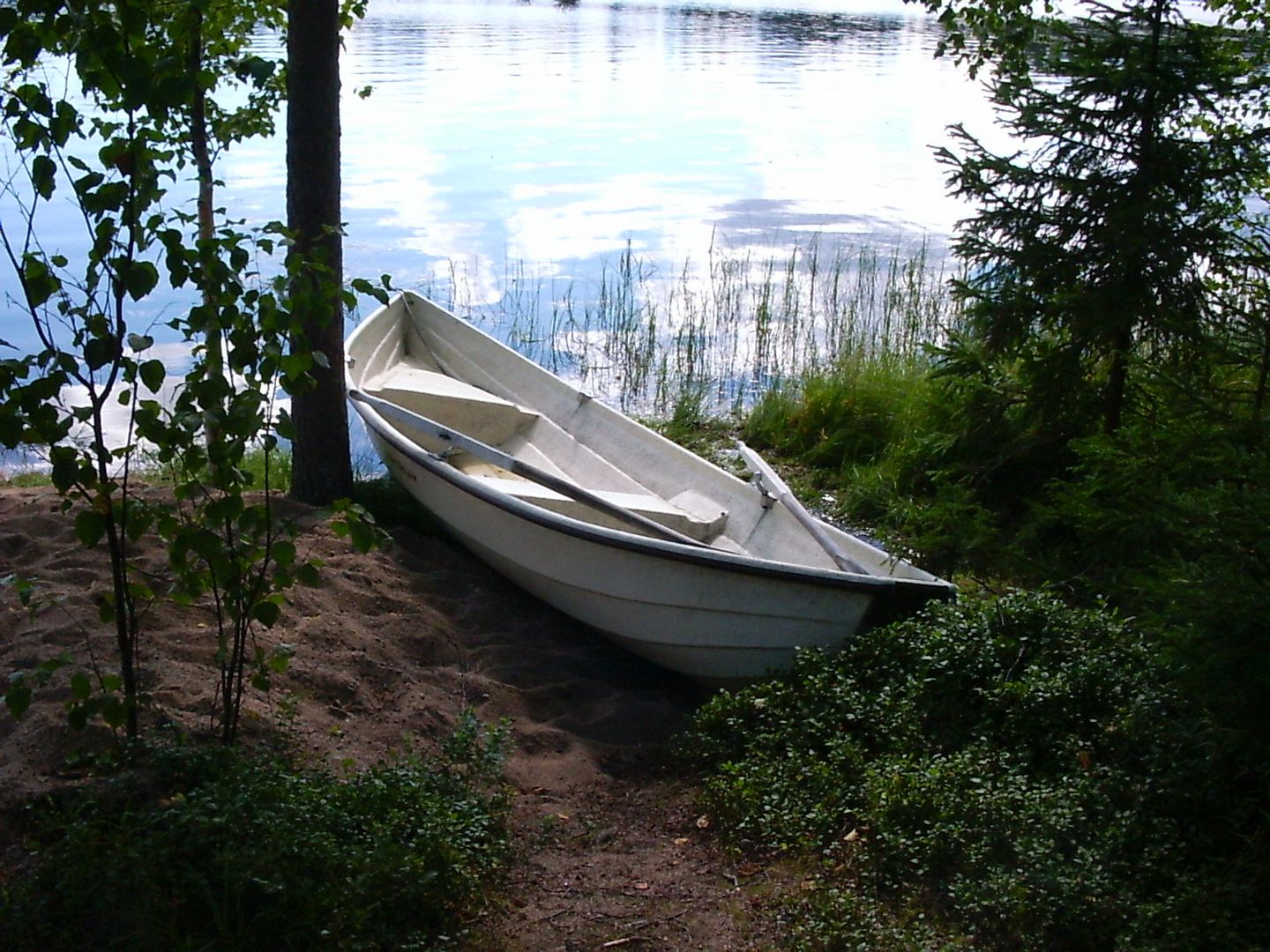 Das Boot am Ufer