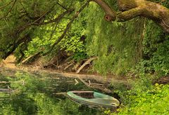 Das Boot im Silbersee