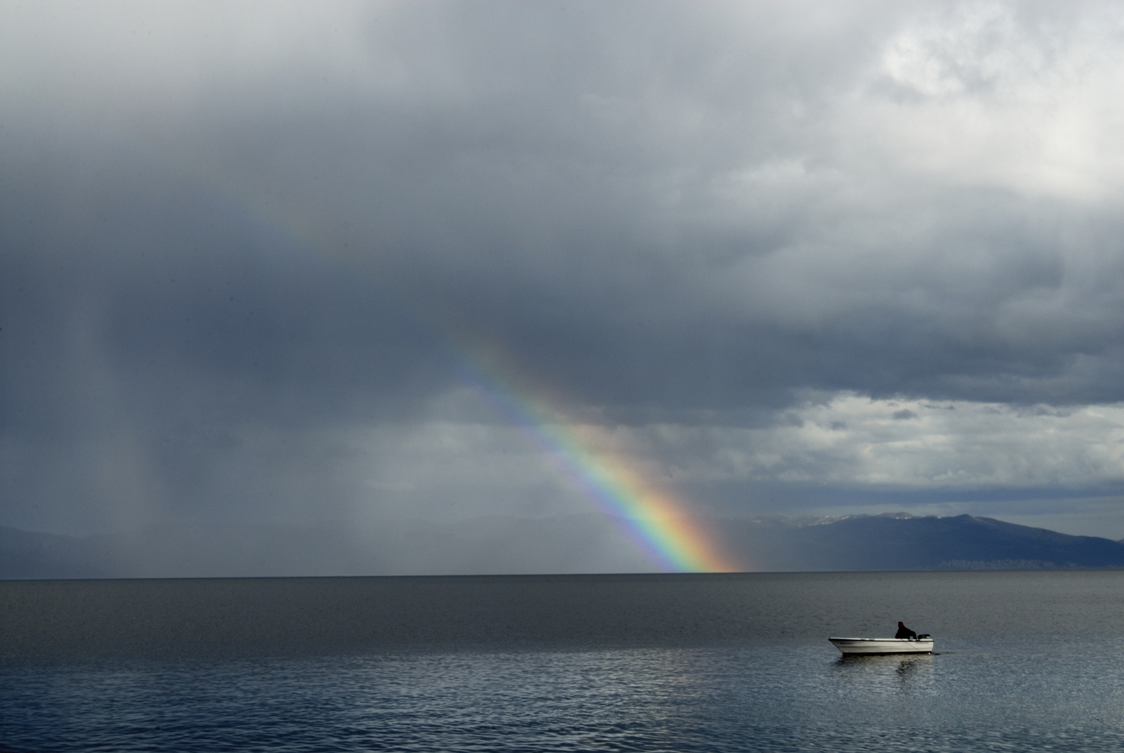 Das Boot und der Regenbogen 