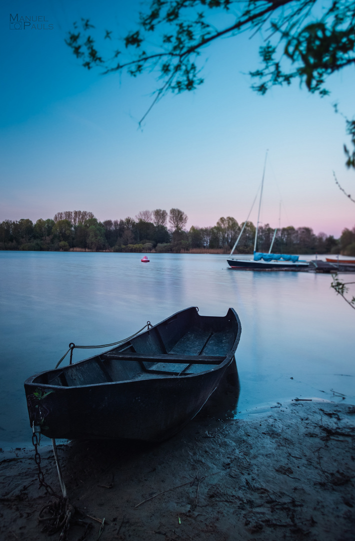 Das Boot zur Blauen Stunde 