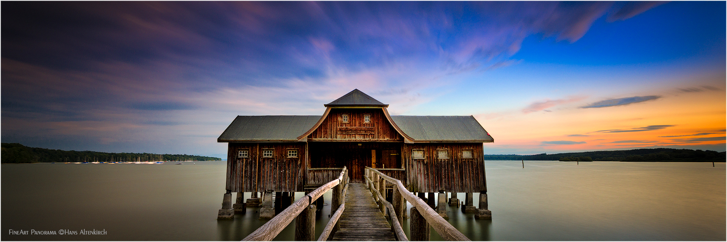 Das Bootshaus am Ammersee II