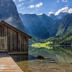 Das Bootshaus am Obersee