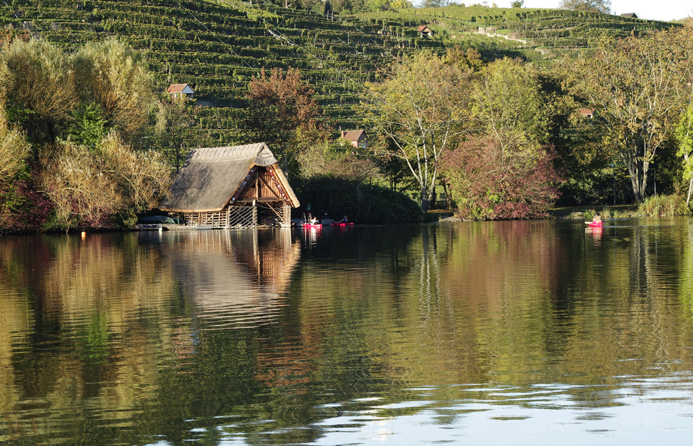 ...das Bootshaus am See