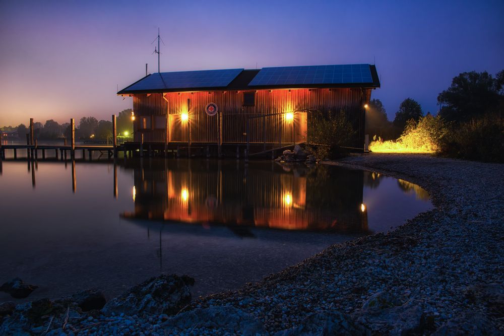 Das Bootshaus am Starnberger See