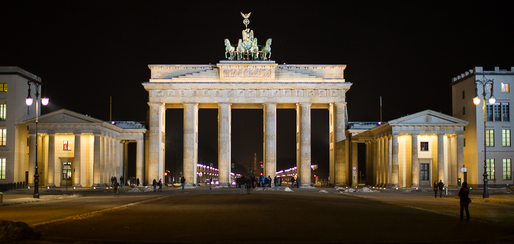 Das Brandenburger Tor ...