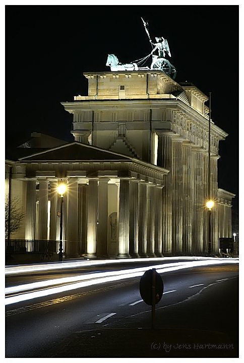Das Brandenburger Tor.