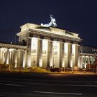 Das Brandenburger Tor bei Nacht