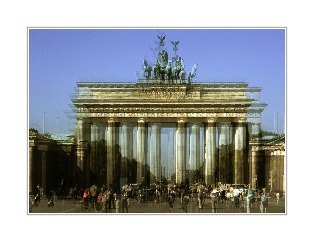 Das Brandenburger Tor...