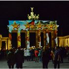 Das Brandenburger Tor- Festival of ligths, Berlin 2014