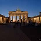 Das Brandenburger Tor in der Hauptstadt