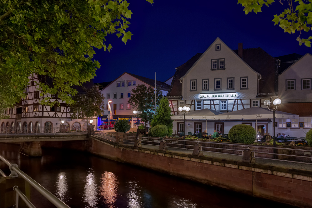 Das Brauhaus in Erbach