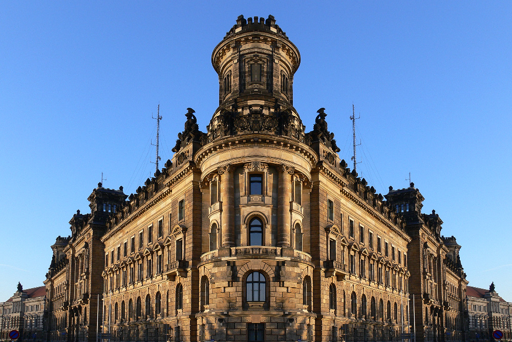 Das "braune Fort" von Dresden