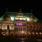 Das Bremer Rathaus bei Nacht am 21.09.2008