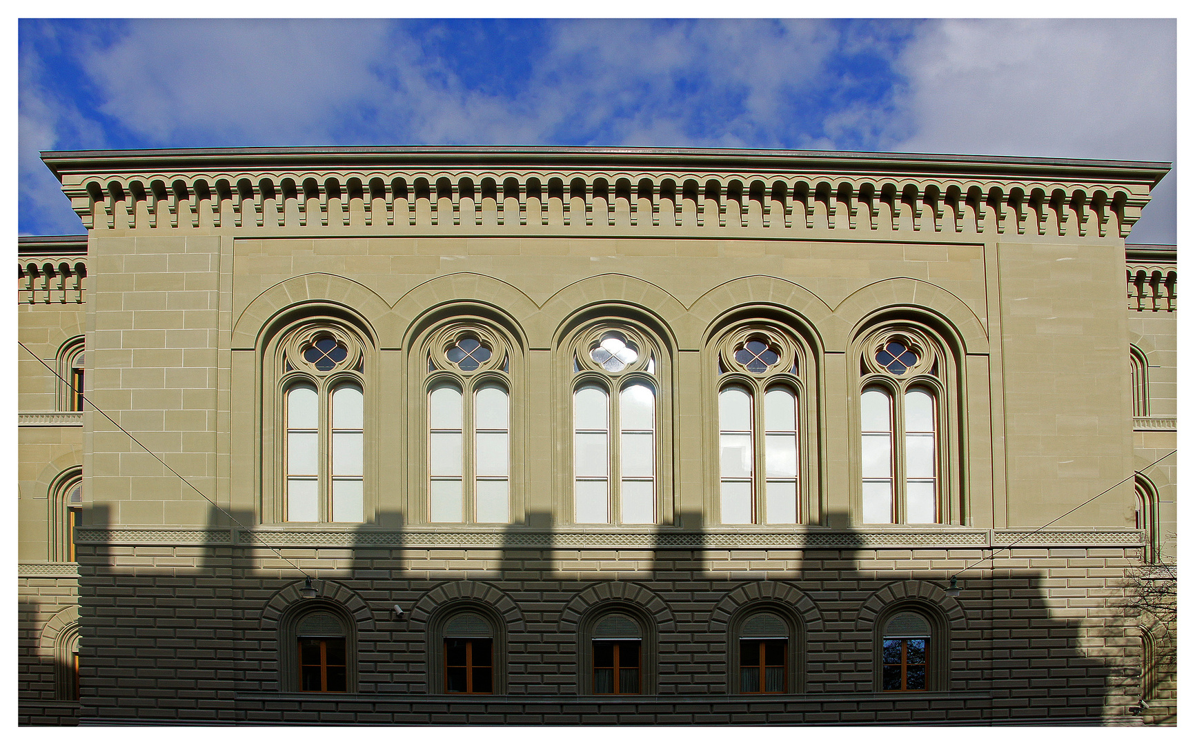 Das Bundeshaus, aus ungewohnter Sicht