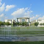 Das Bundeskanzleramt in Berlin