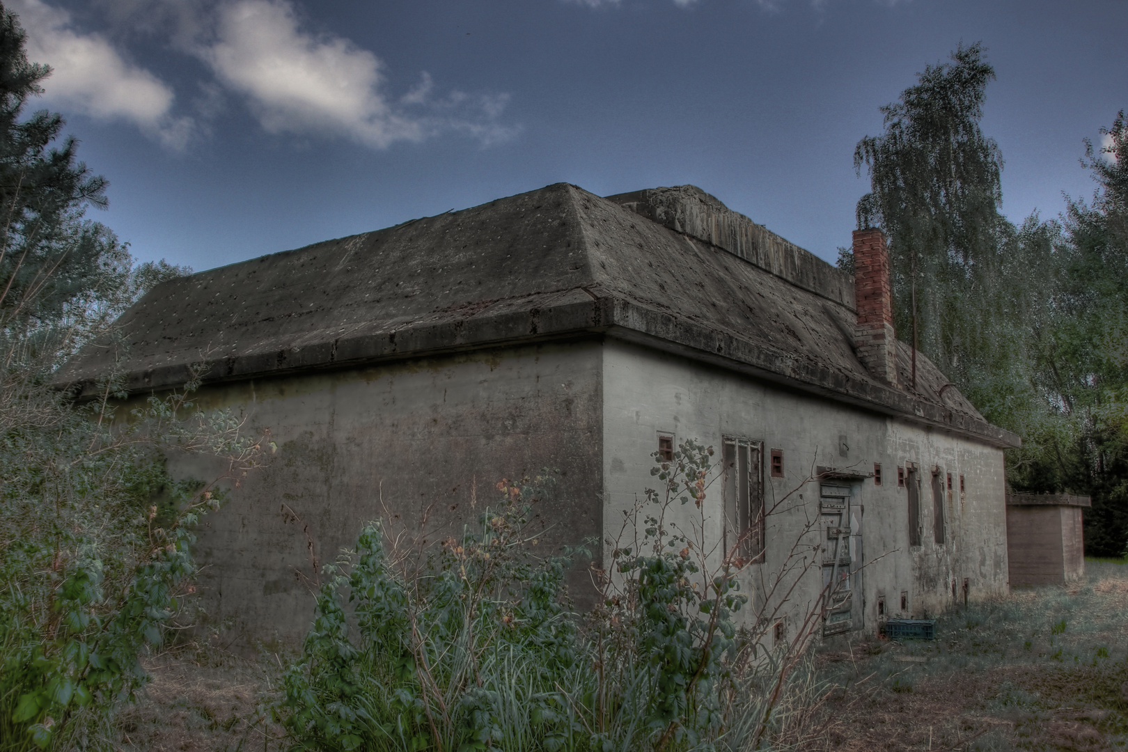 Das Bunkerhaus im nichts...