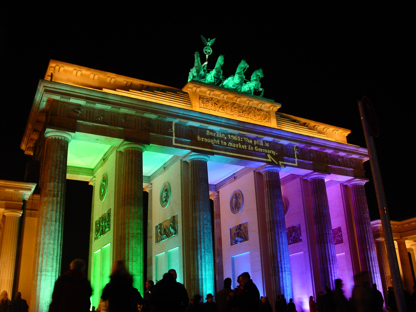 Das bunte Brandenburger Tor