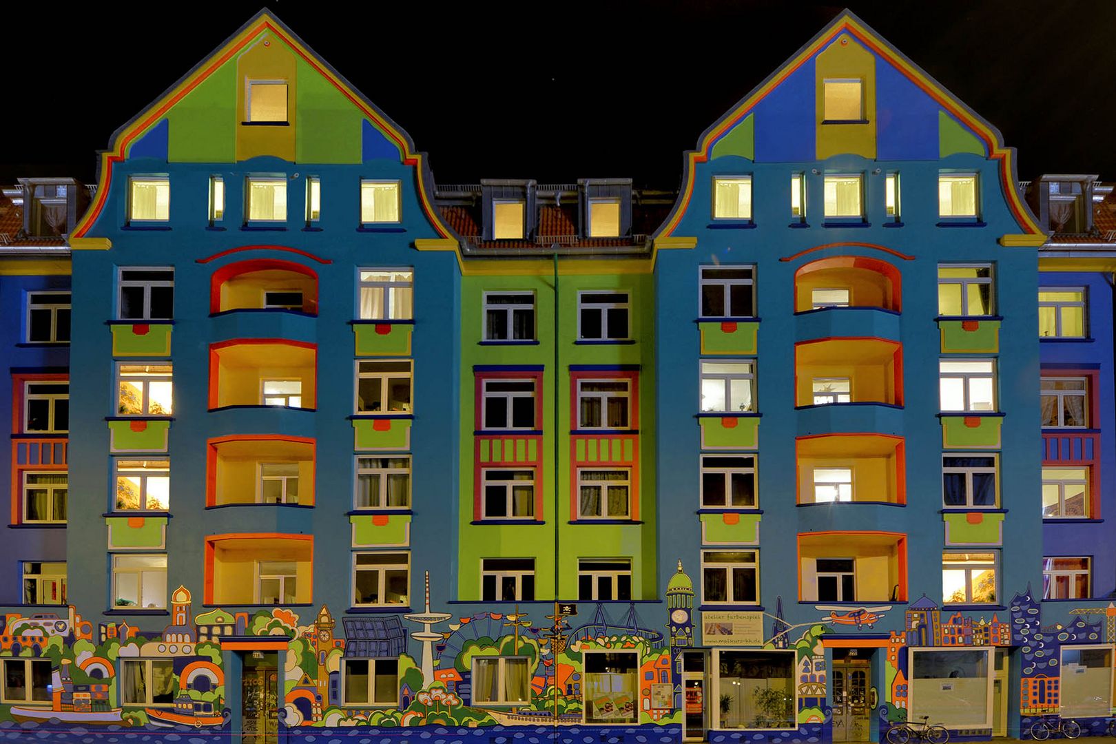 Das bunte Haus an der Stresemannstraße