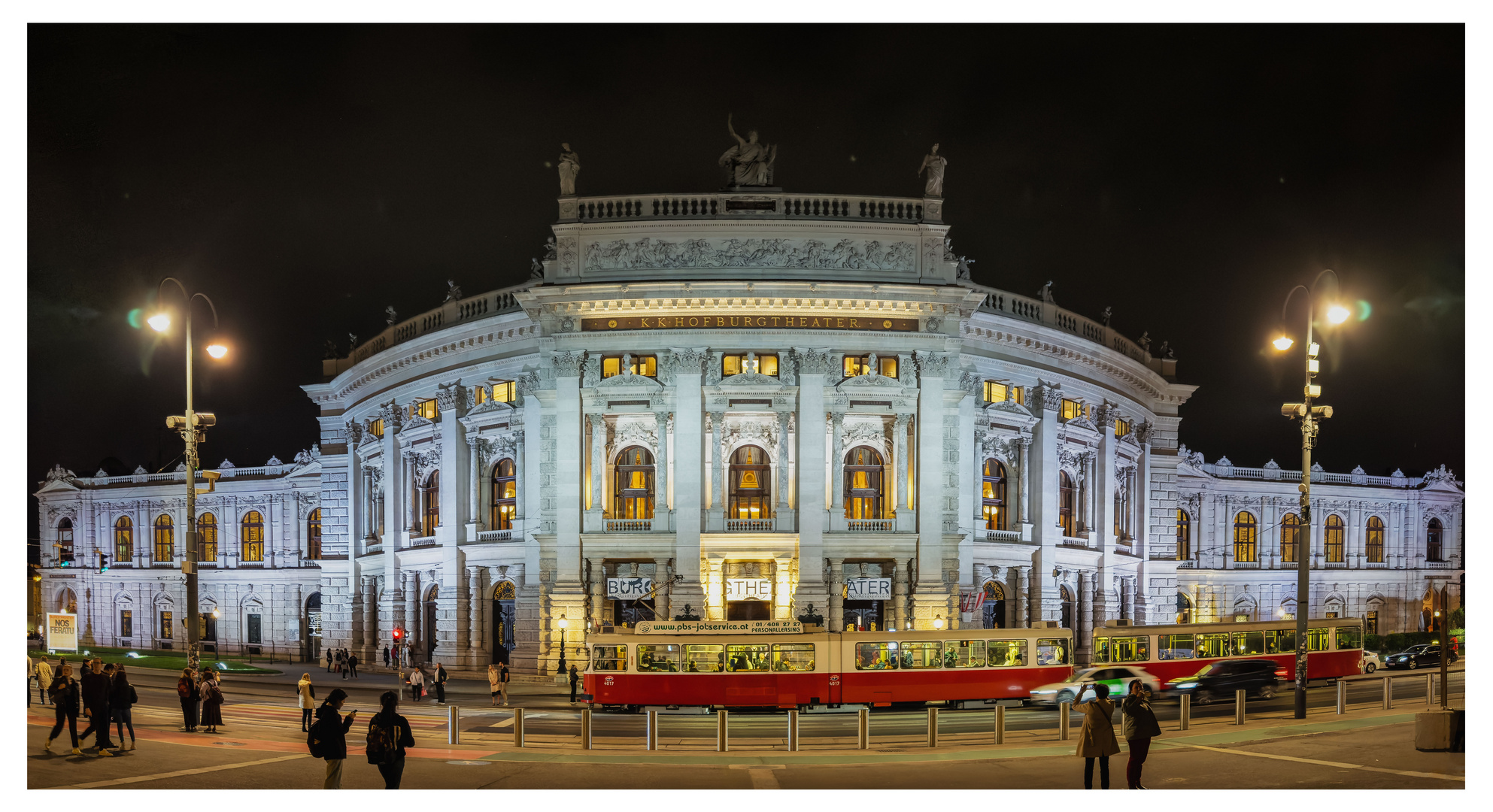 Das Burgtheater ... historische Perle in Wien