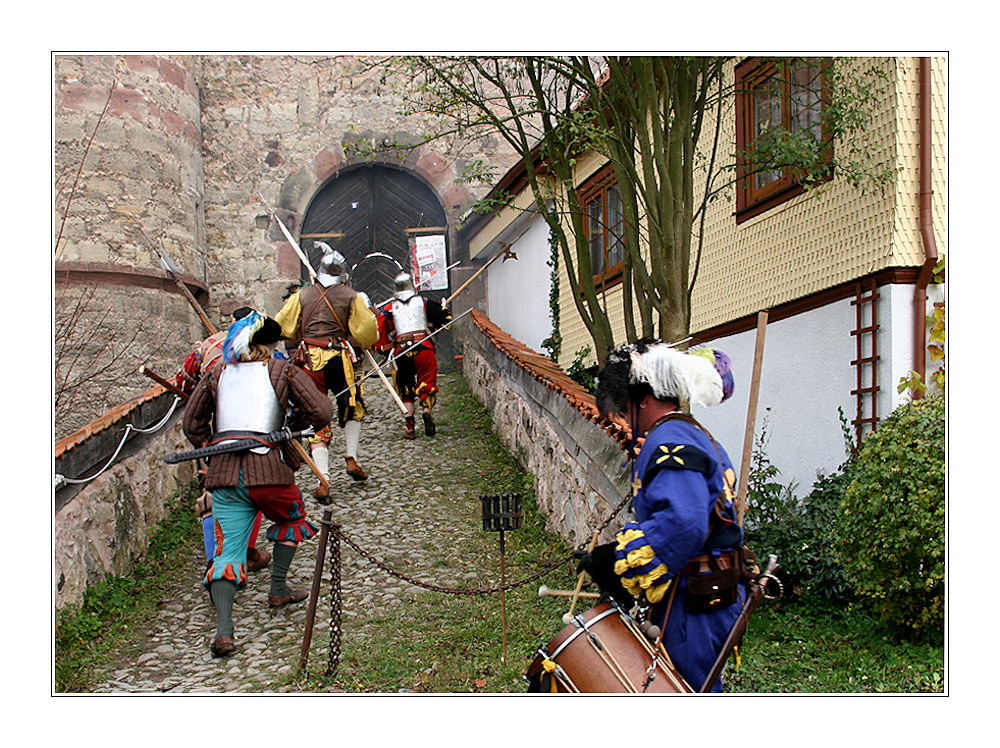 das burgtor wird gestürmt ...