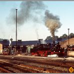 Das Bw Nossen im Oktober 1980