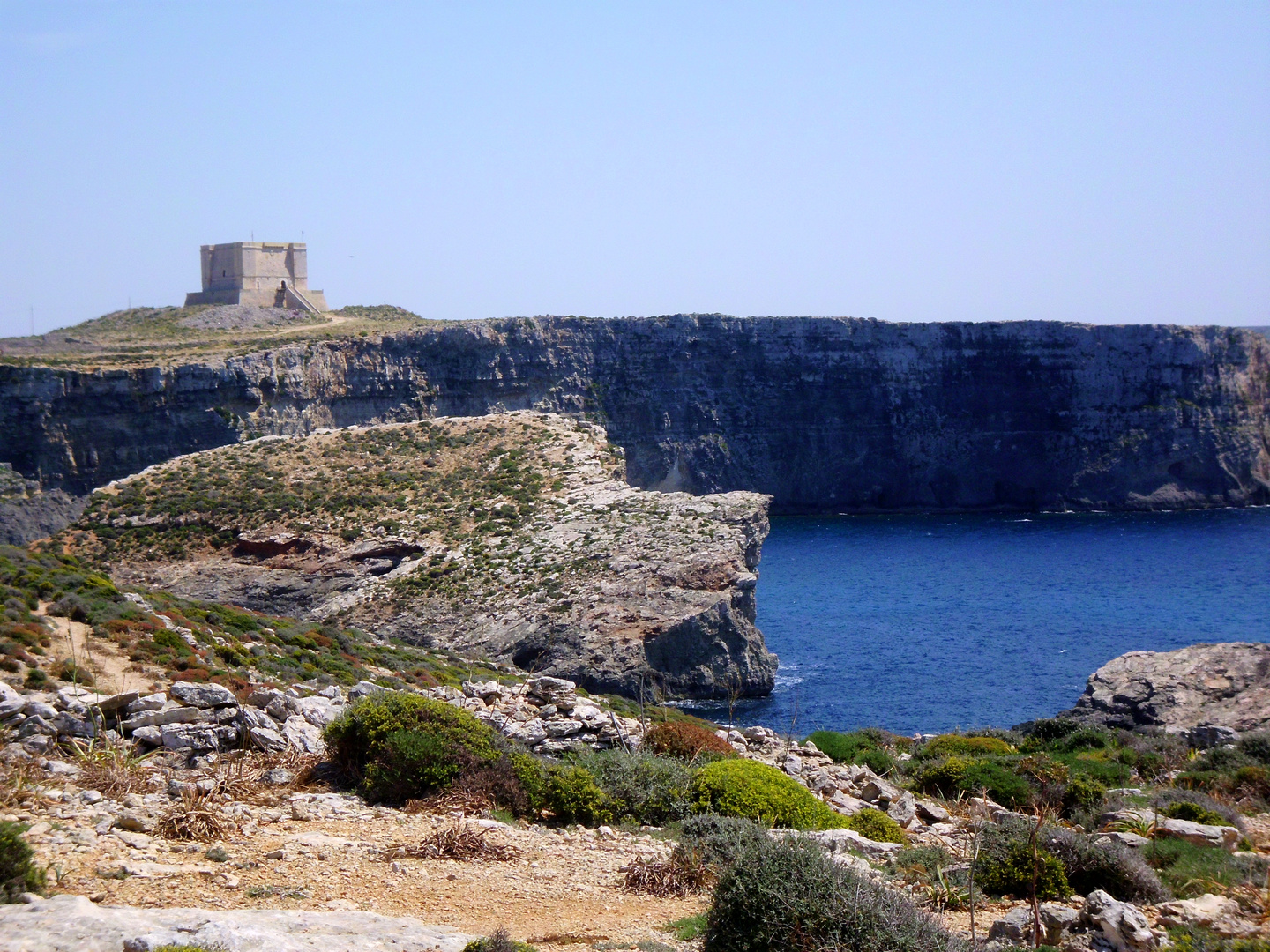 Das Castell auf Comino