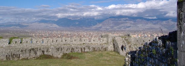 Das Castle der Illyren in Shkoder Albanien