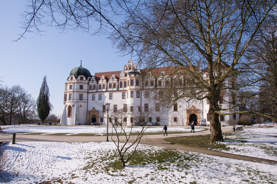 Das Celler Schloss im Frühling 2013