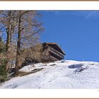 Das Chalet in den Bergen ...