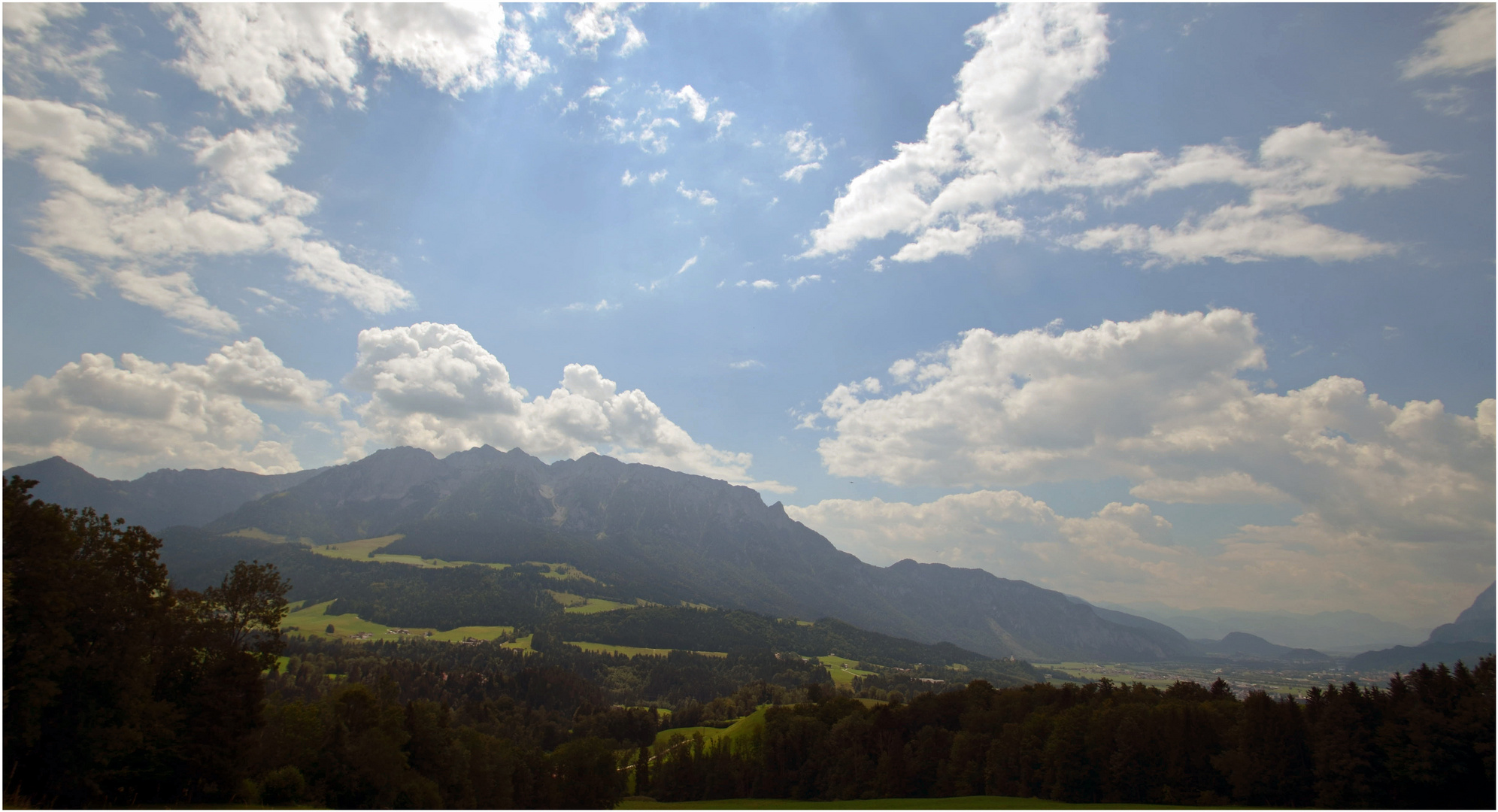 das Chiemgauer Land