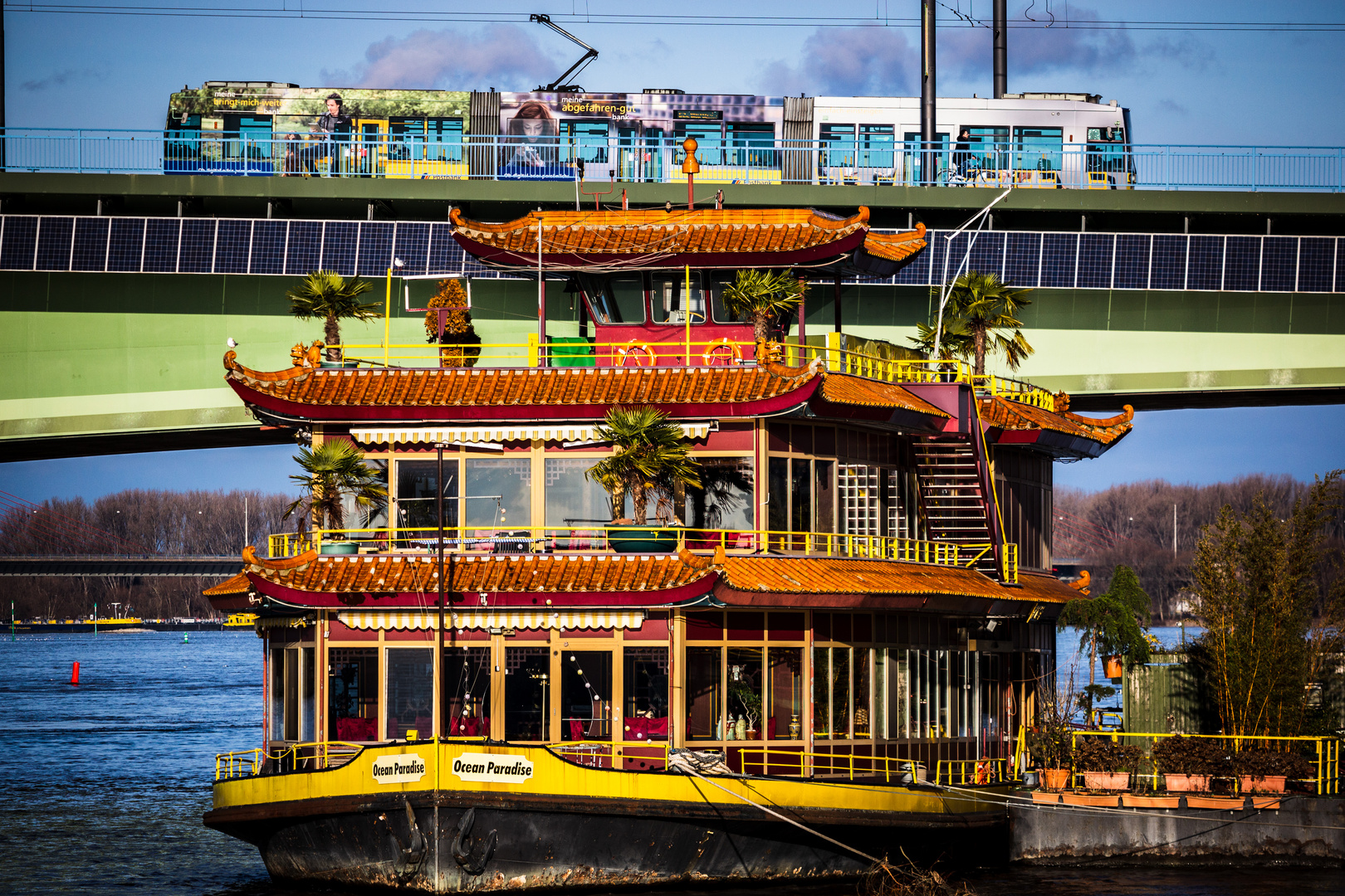 Das China-Schiff in Bonn