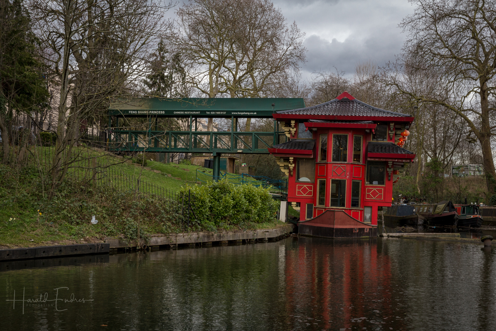 Das Chinesen-Restaurant-Boot