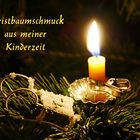 das Christkind steht vor der Tür ...