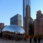 Das Cloud gate in Chicago