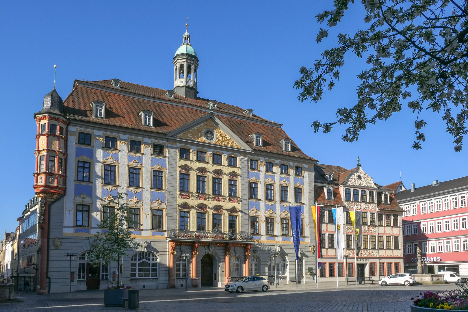 Das Coburger Rathaus - Oberfranken - Bayern