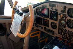 Das Cockpit der JU-52