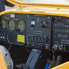 Das Cockpit des Motorseglers.............