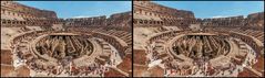 Das Colloseum nochmal im Kreuzblick