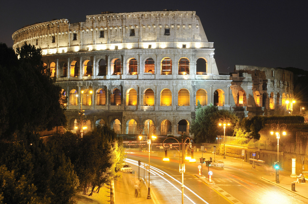 Das Collosseum im Alten Rom