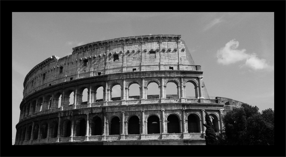 Das Colosseum in Rom