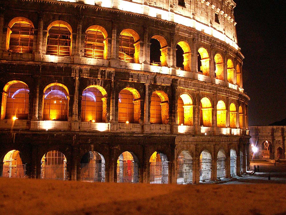 Das Colosseum in Rom