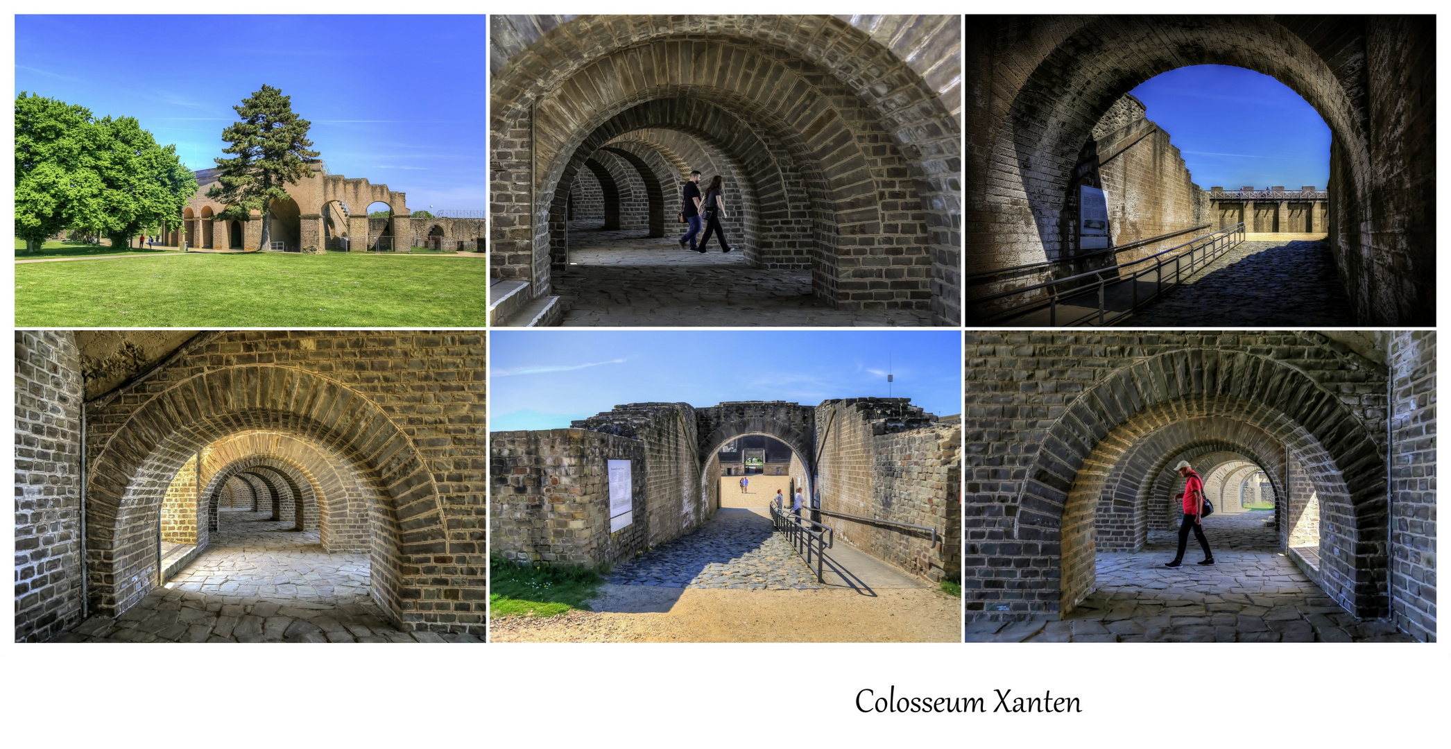 Das Colosseum in Xanten/ NRW