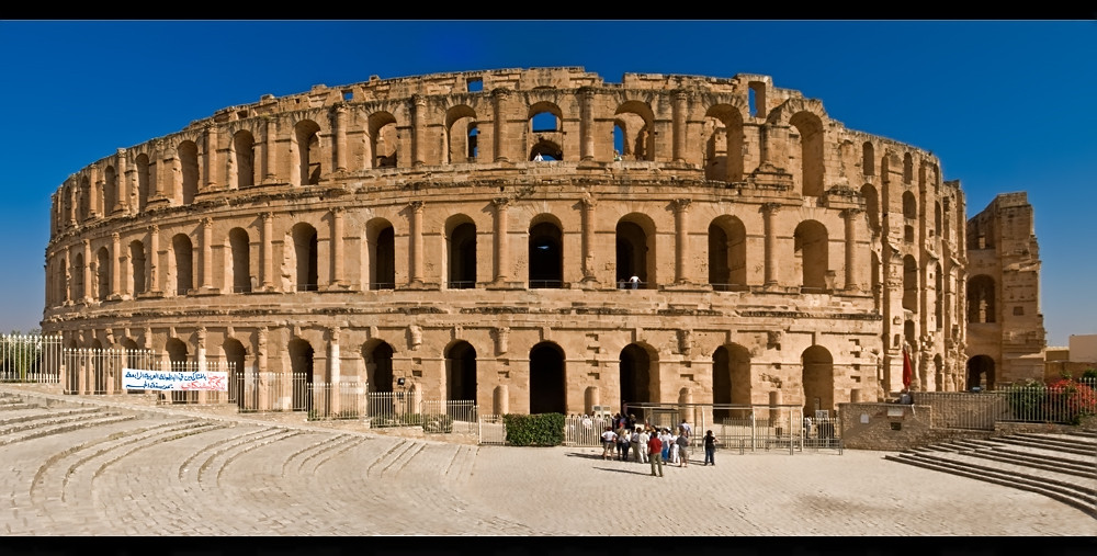 Das Colosseum von El Djem