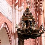 Das Dach der Kanzel in der Klosterkirche Doberlug