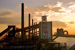 Das Dach der Kokerei Zollverein