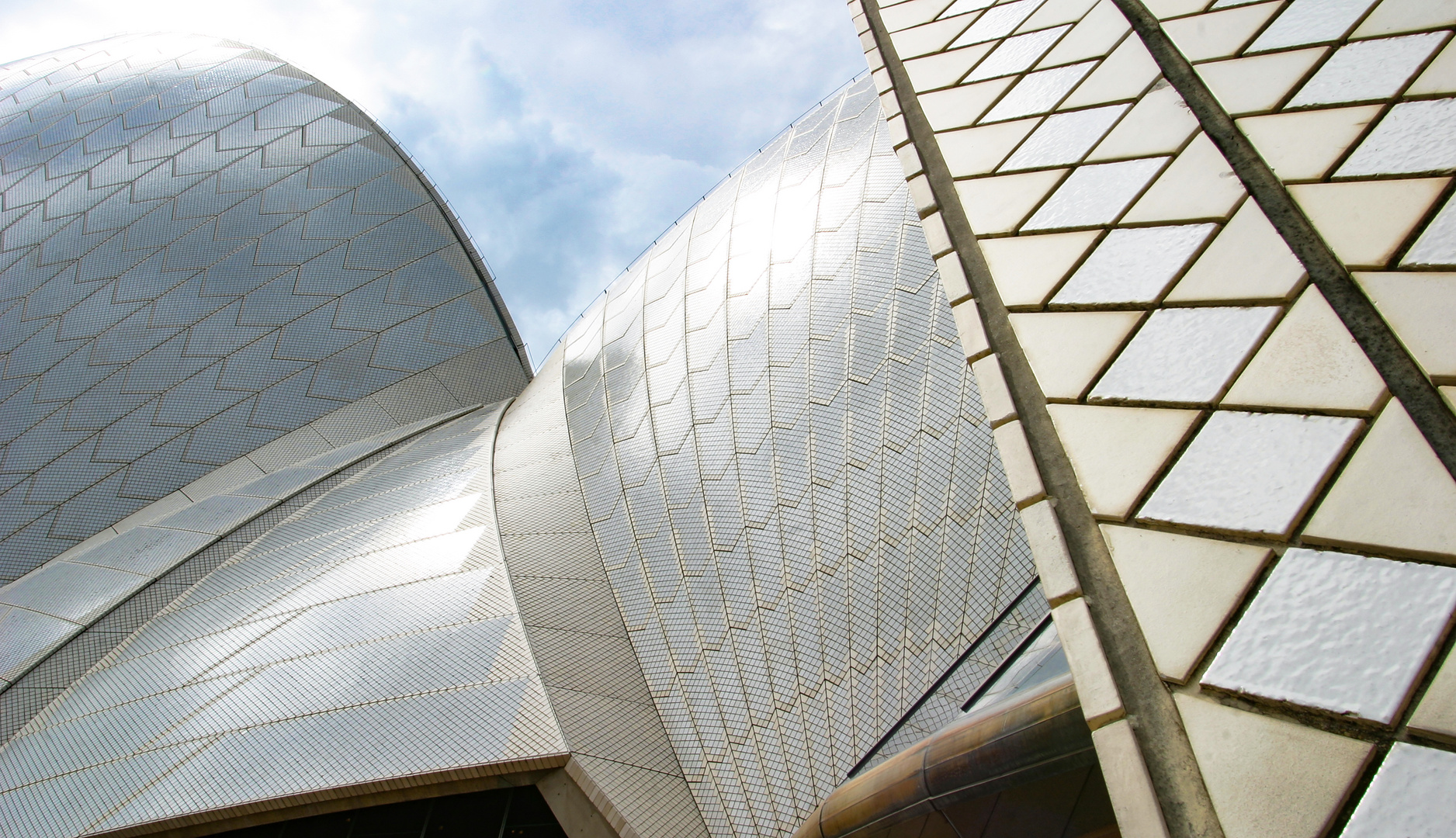 Das Dach der Oper in Sydney