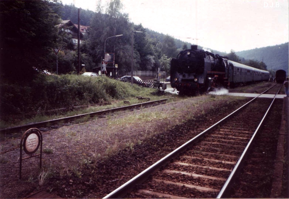 Das Dampfprogramm der DB im Odenwald 2